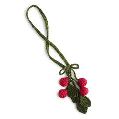 Winter Foliage Bag Charm