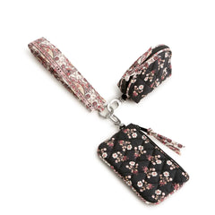 Dual Pouch Wide Wristlet