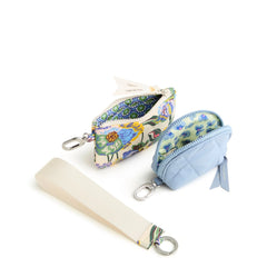 Dual Pouch Wide Wristlet