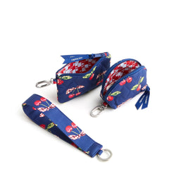 Dual Pouch Wide Wristlet