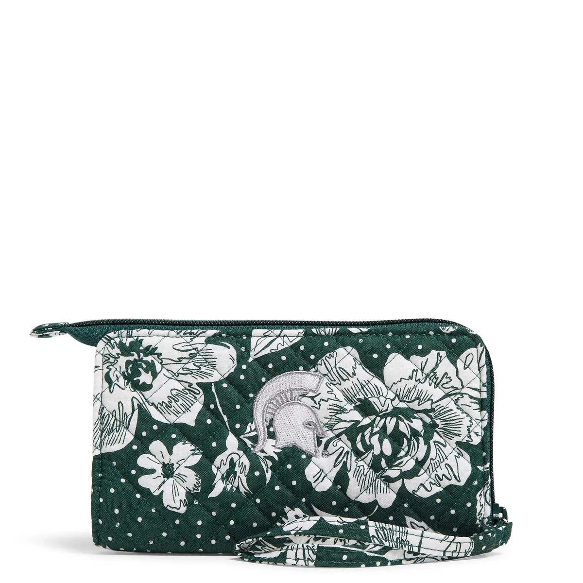 Collegiate RFID Front Zip Wristlet