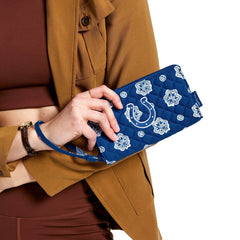 NFL RFID Front Zip Wristlet