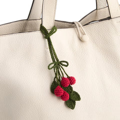Winter Foliage Bag Charm