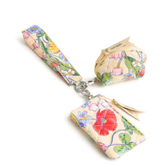 Dual Pouch Wide Wristlet