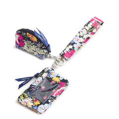 Dual Pouch Wide Wristlet