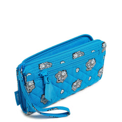 NFL RFID Front Zip Wristlet
