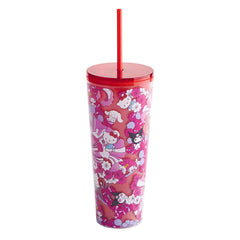 Hello Kitty® and Friends Double Wall Tumbler with Straw